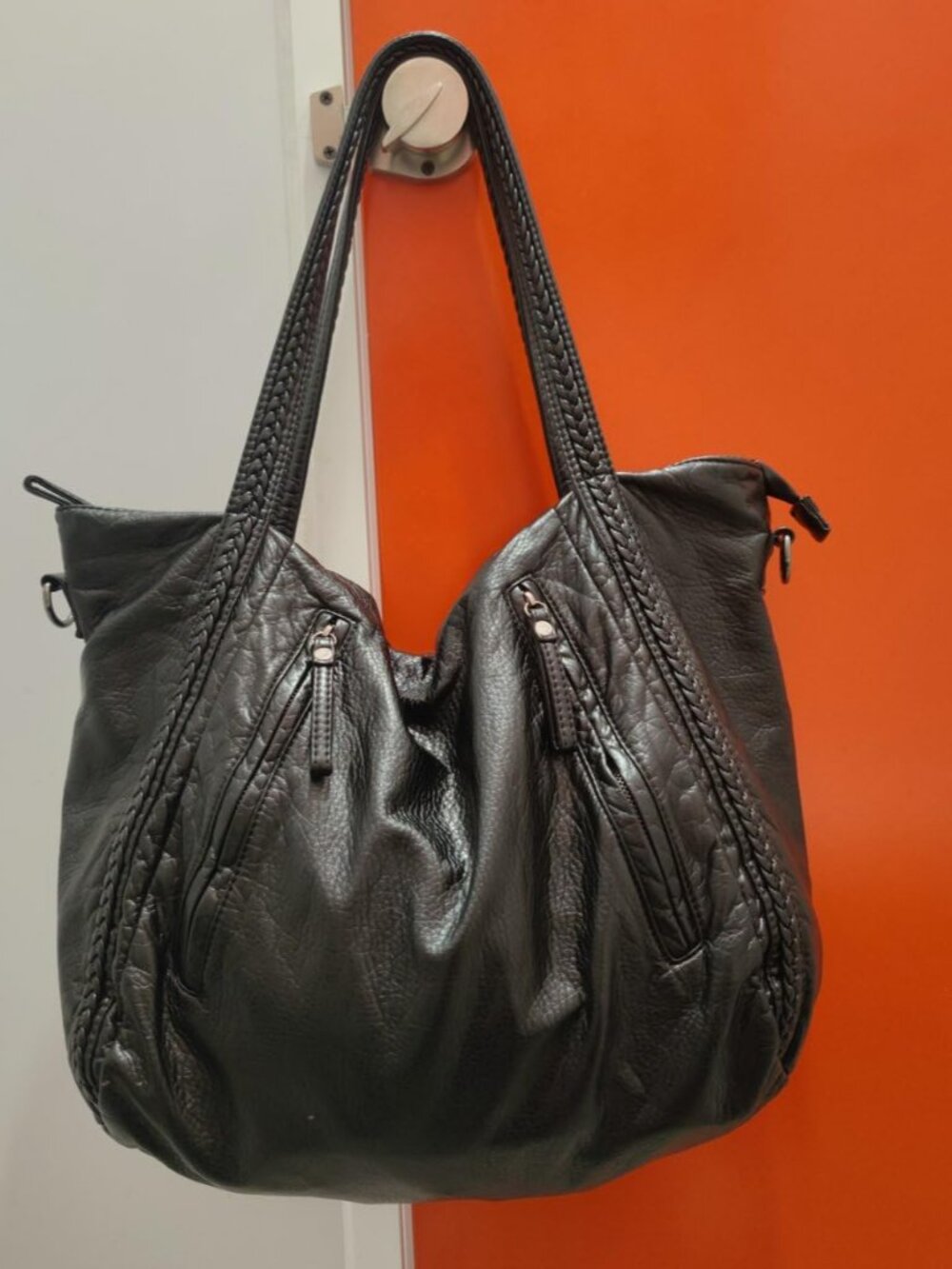 Large Purses for Women Slouchy Oversized Bag Extra Big Handbag Multi-pockets Hob - Picture 5 of 9